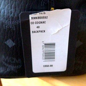 MCM backpack